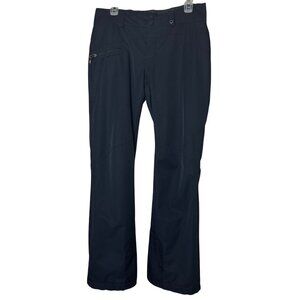 Obermeyer Womens Black Ski Snow Pants Size 6 Winter Outdoor Waterproof Insulated